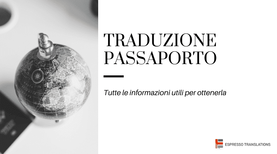 Traduzione passaporto