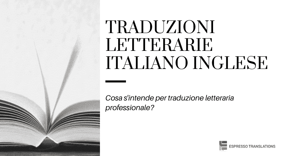 traduzioni letterarie italiano inglese