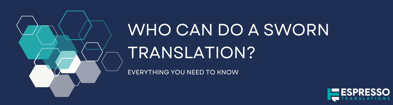 who can do a sworn translation